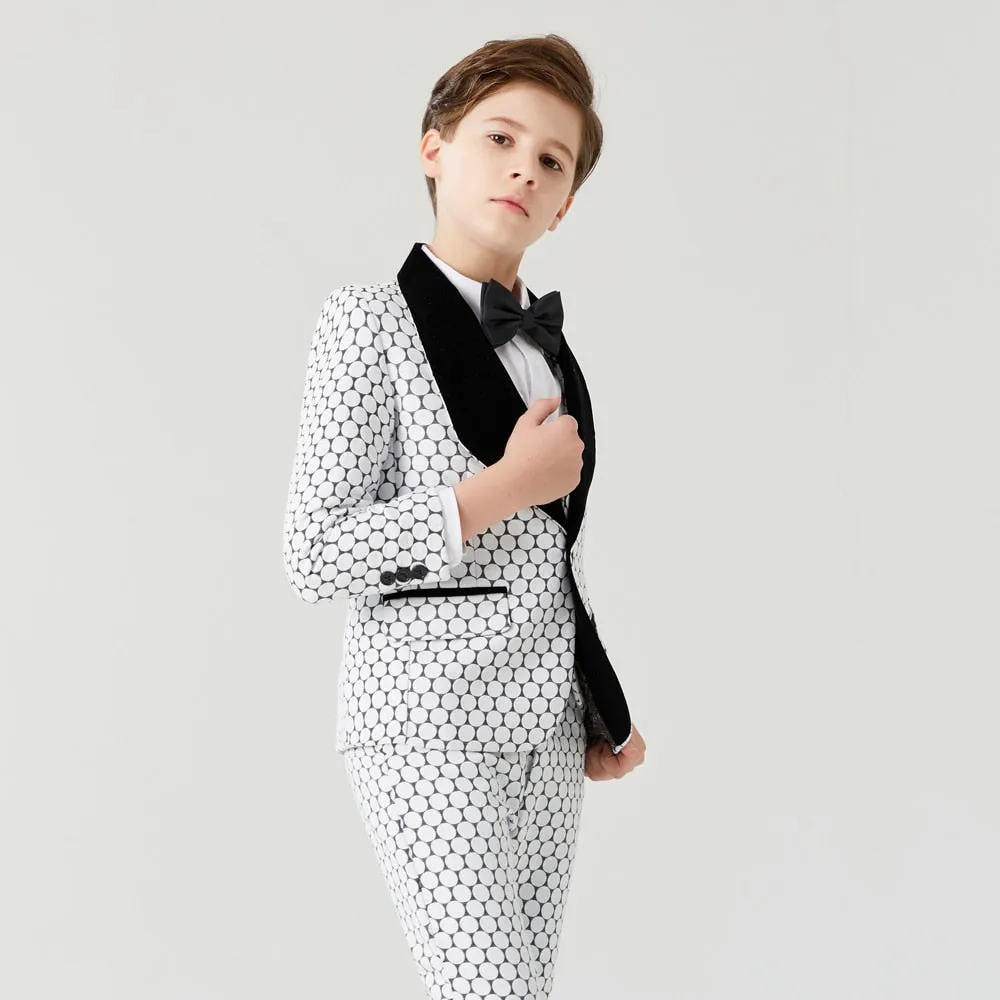 Lux Dots 4-Piece Tuxedo