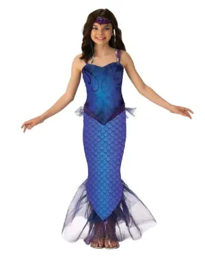 Mermaid Mystical Magical Deluxe Girls Costume