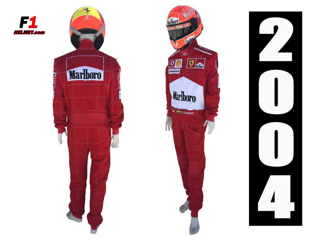 Michael Schumacher 2004 Replica racing suit / Ferrari F1