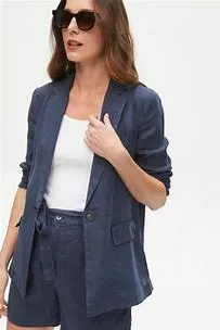 Michael Stars - Lottie Linen Blazer
