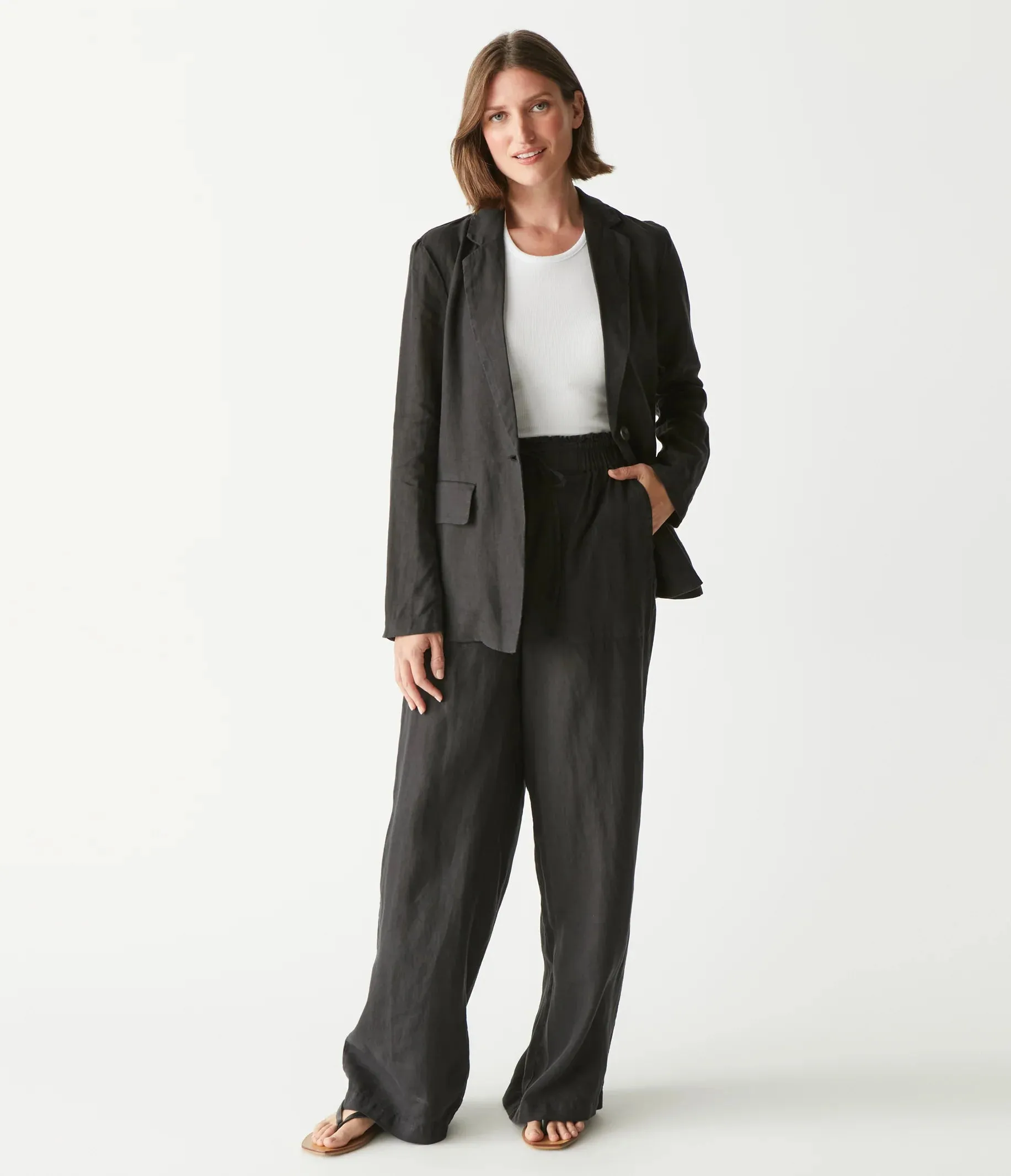 Michael Stars - Lottie Linen Blazer