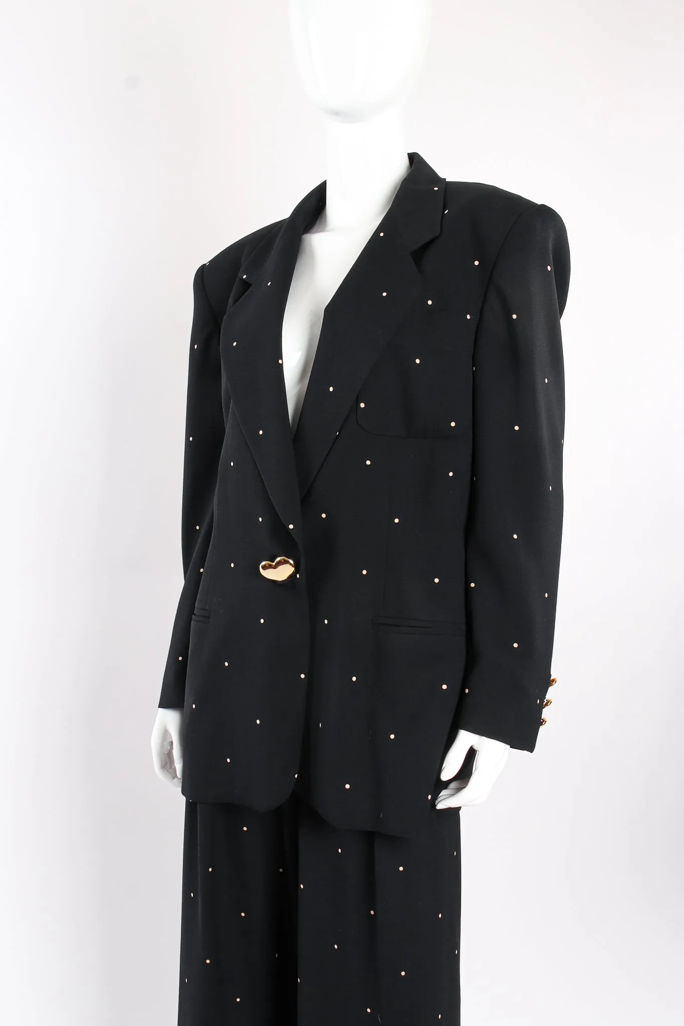 Mini Dot Jacket & Pant Suit