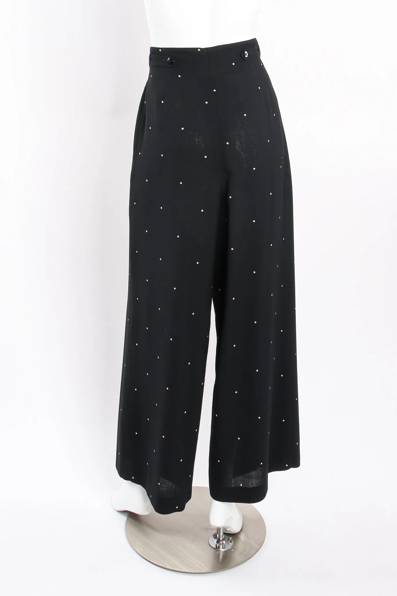 Mini Dot Jacket & Pant Suit