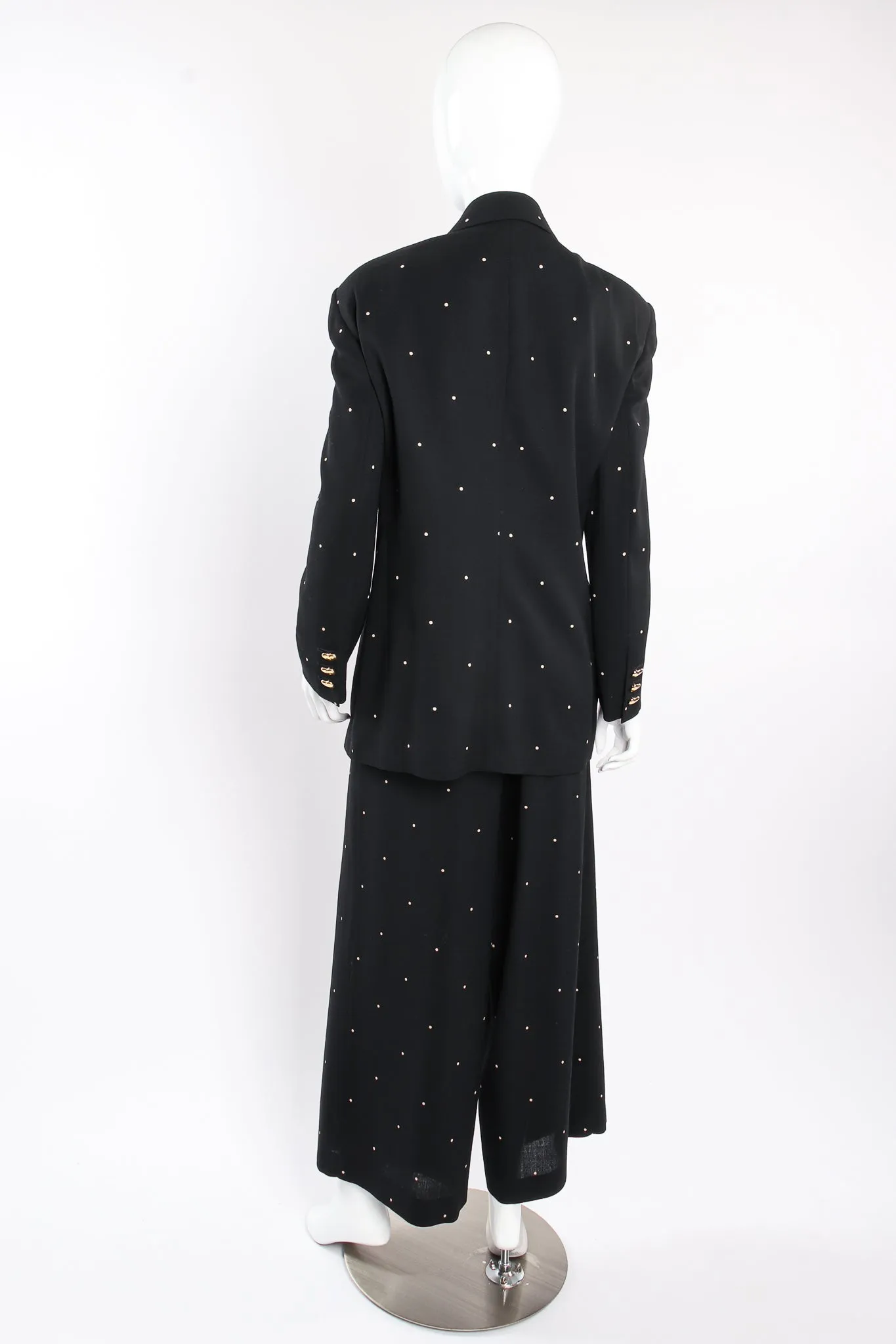 Mini Dot Jacket & Pant Suit