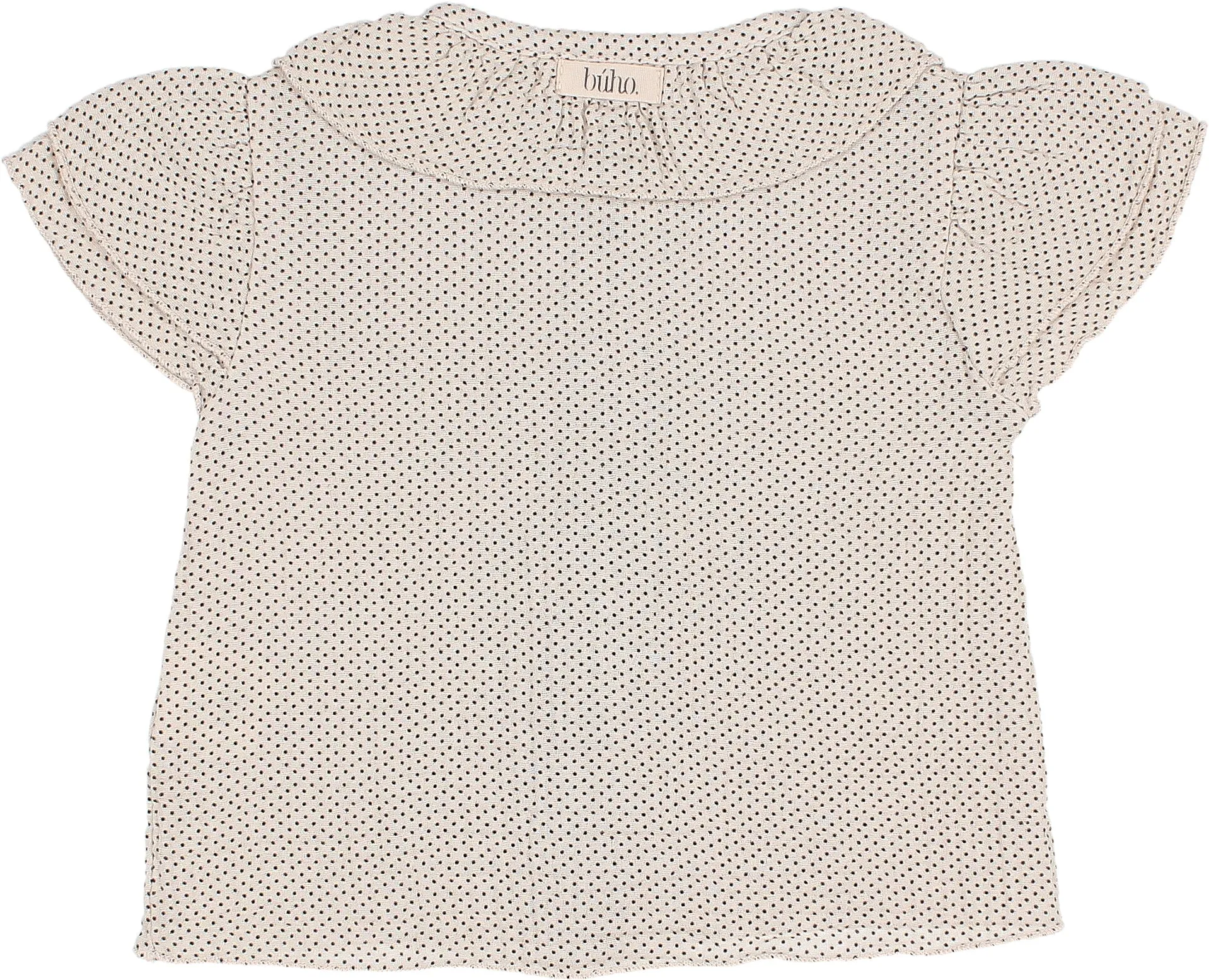 MINI DOTS BLOUSE - ROSE