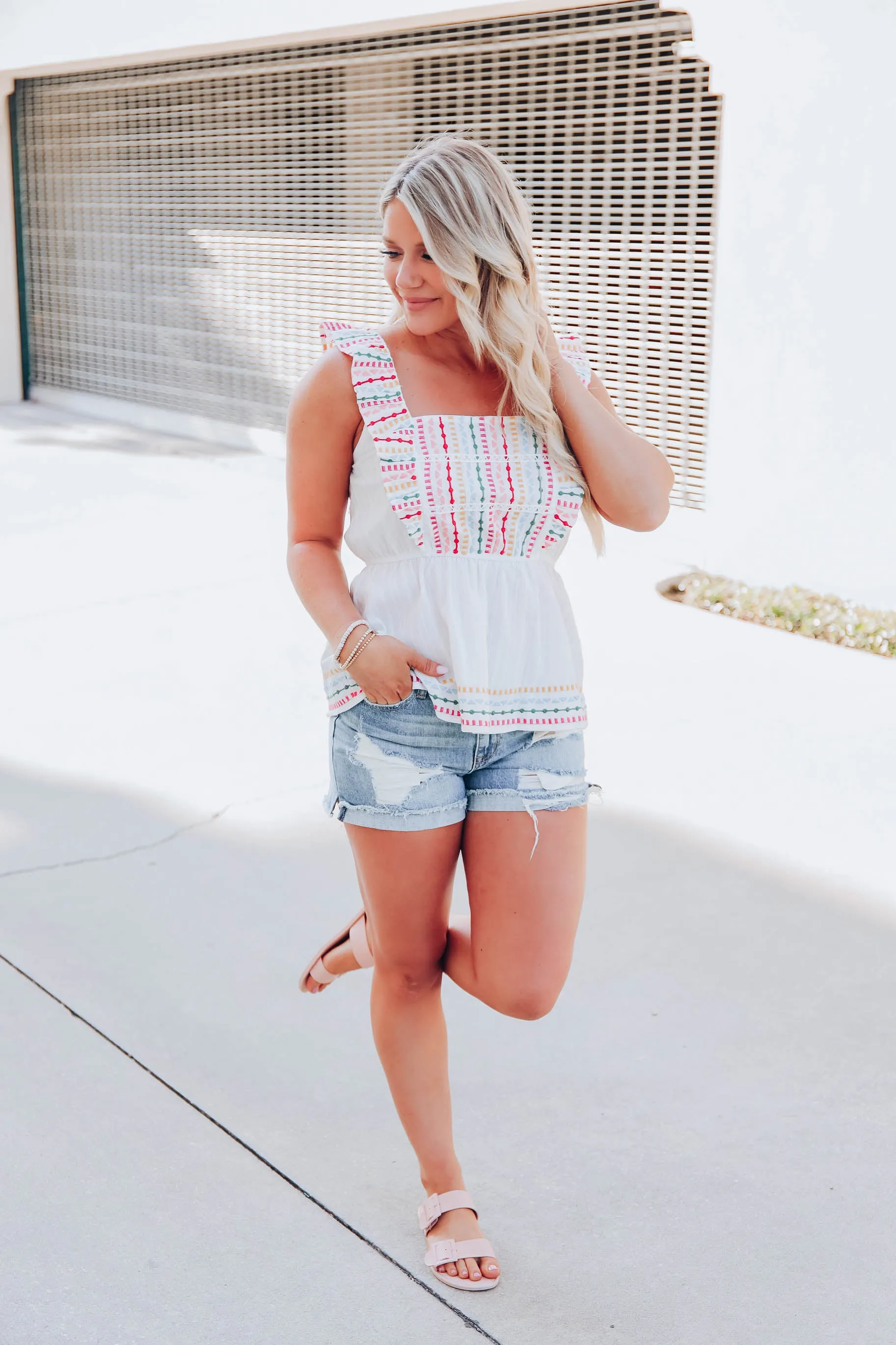 Monterrey Embroidered Blouse