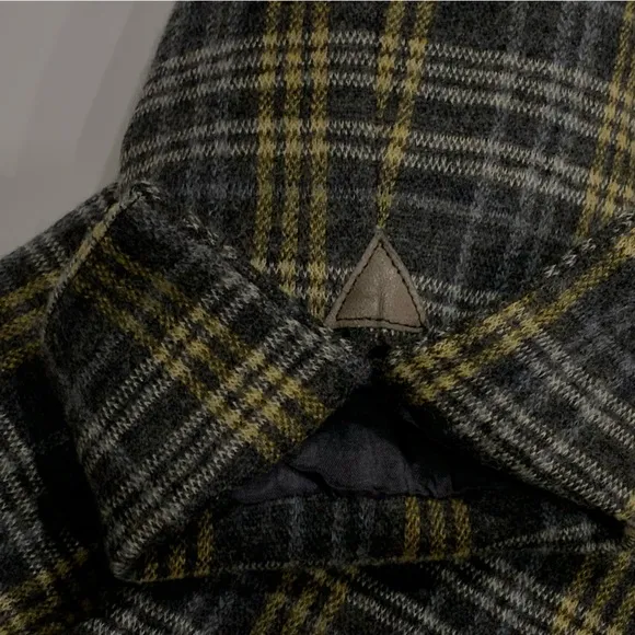 Nanette Lepore Plaid Double Breasted Wool Blazer Size 4