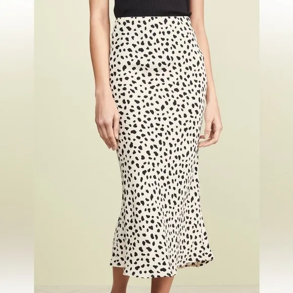 NEW Moon River Leopard Print Skirt Large