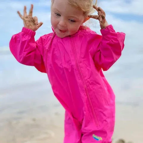 NEW (Retail) - Splashy one piece rain suit. PINK. Multiple sizes 🍁