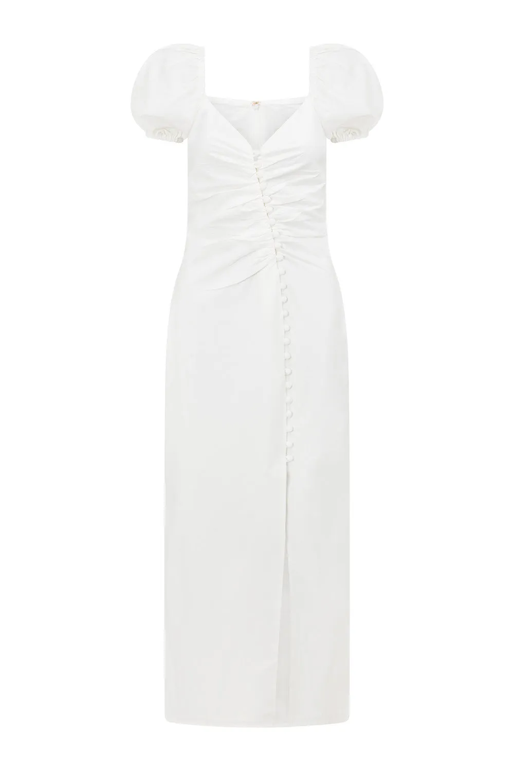 Neyla Button Midi Dress