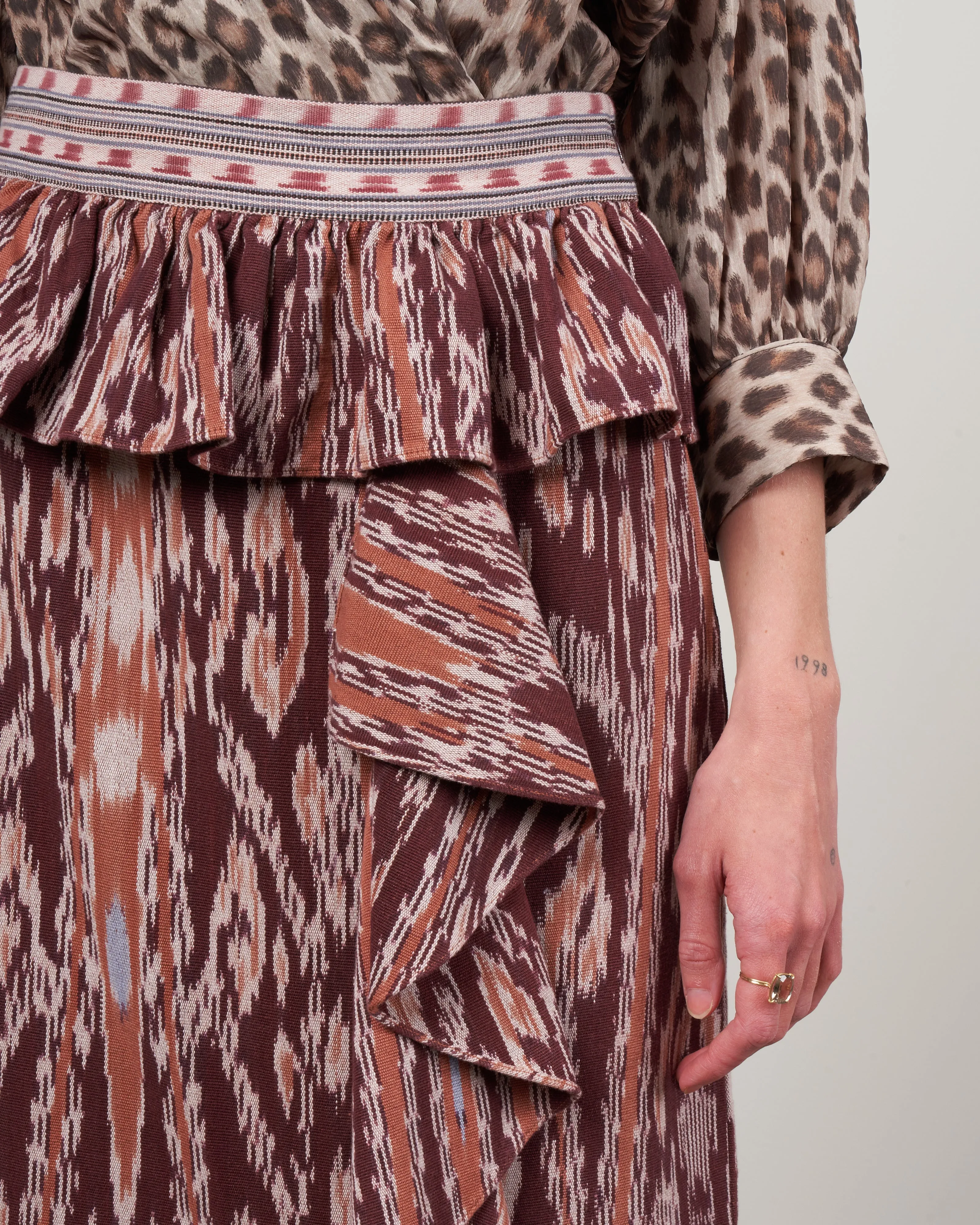 opal skirt - adobe