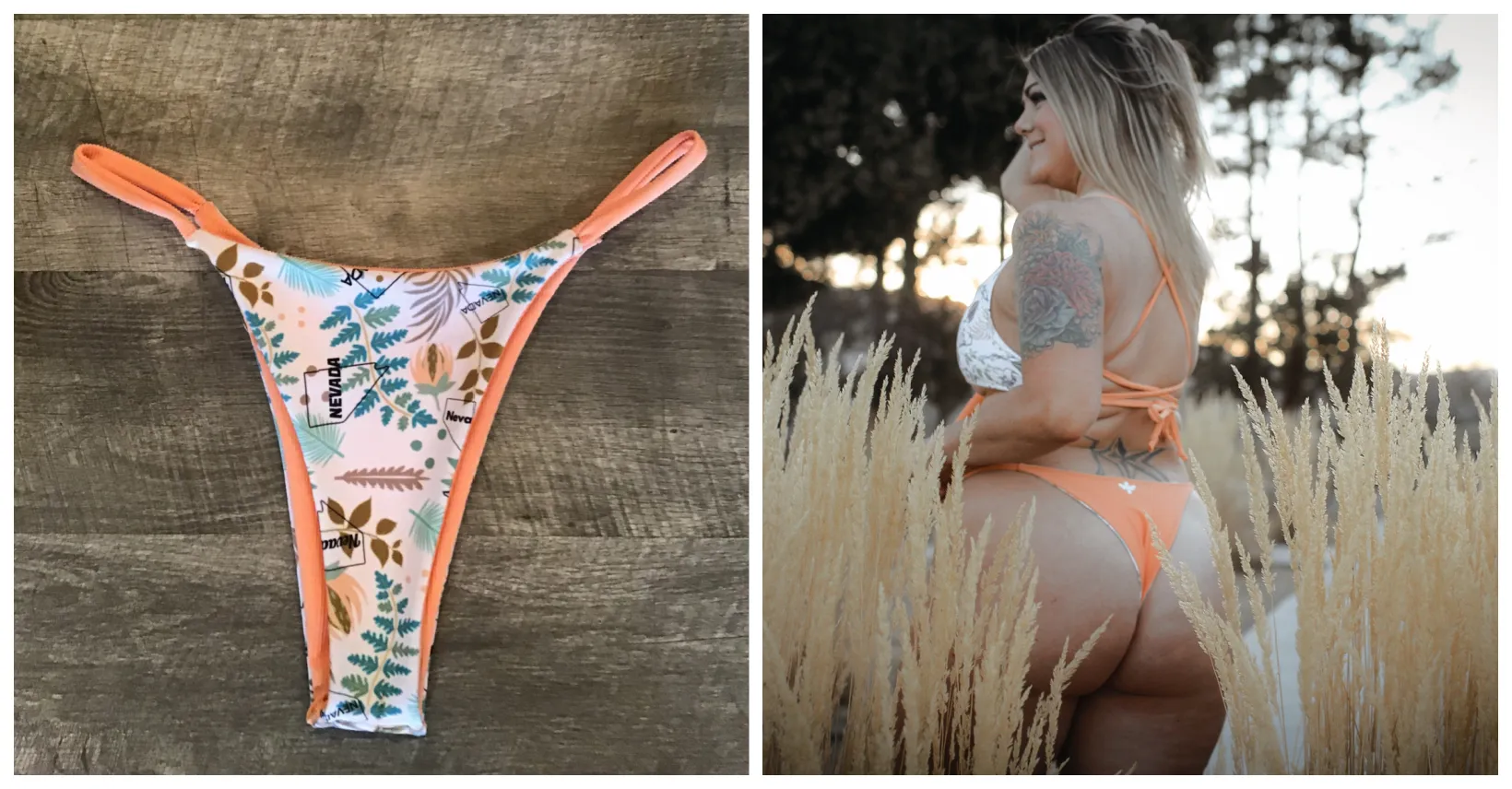 Orange NV Single Hip Bottoms
