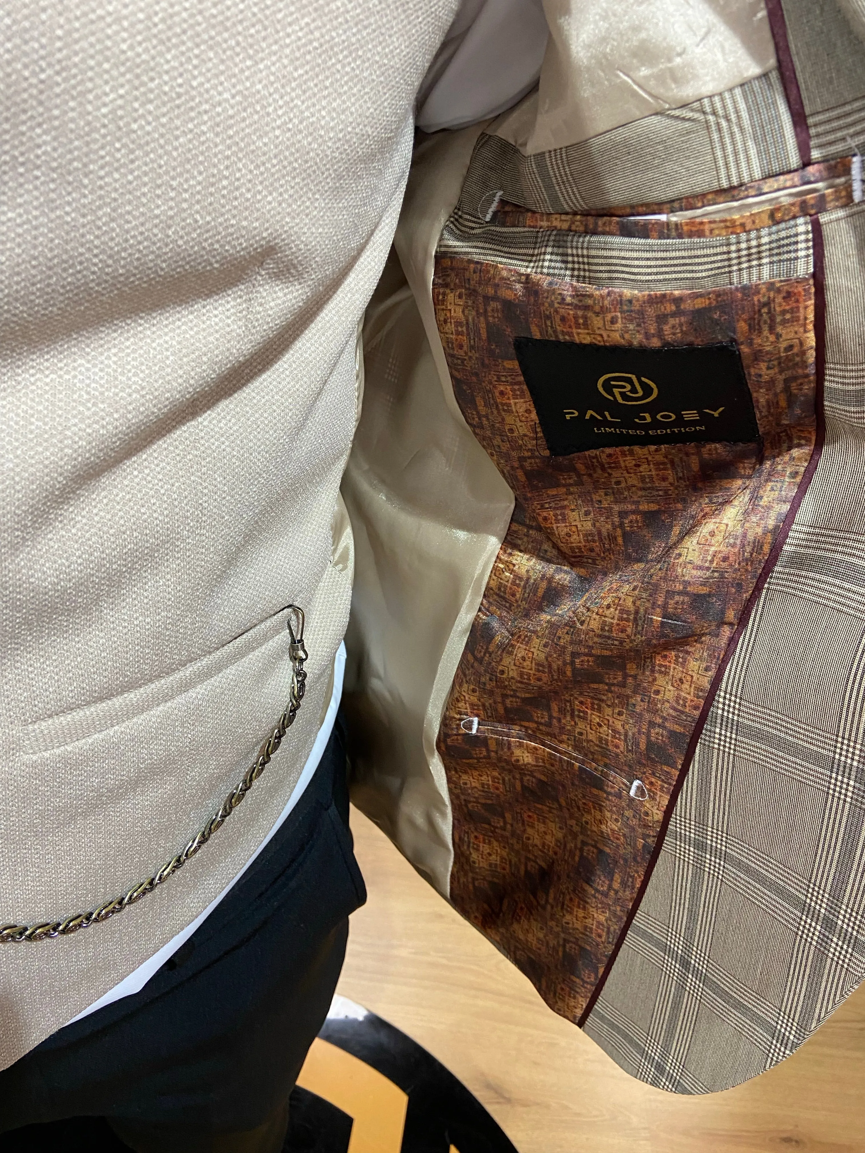 Patrick - Brown/Beige 3 Piece Suit