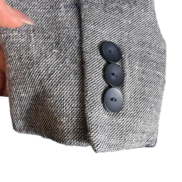 Pendleton Wool Silk Blend Blazer Coat, Size 10