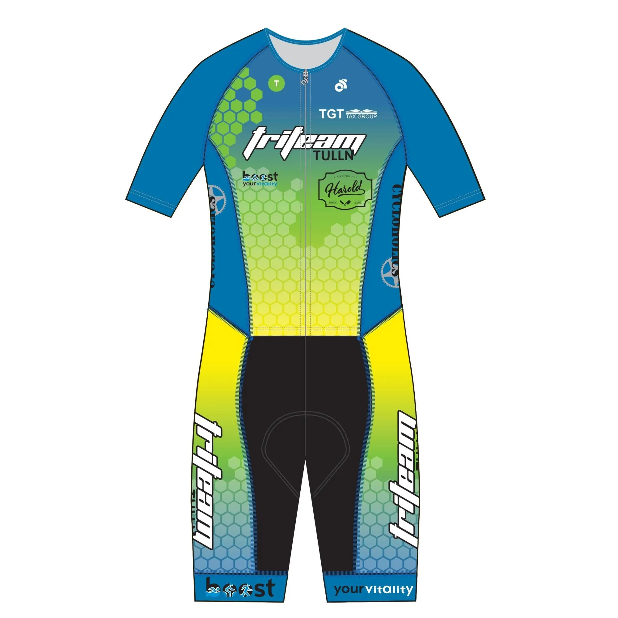 PERFORMANCE Aero Short Sleeve Tri Suit - Children