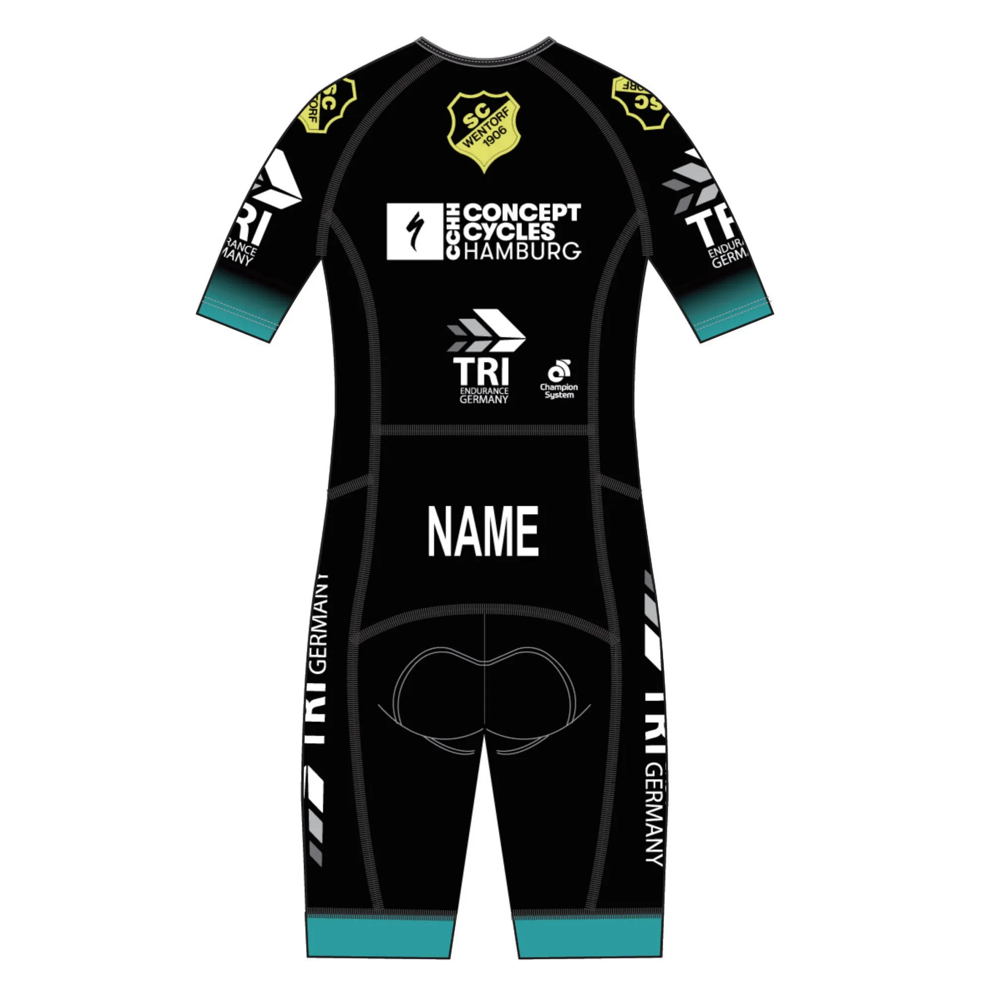 PERFORMANCE Aero Short Sleeve Tri Suit - Children