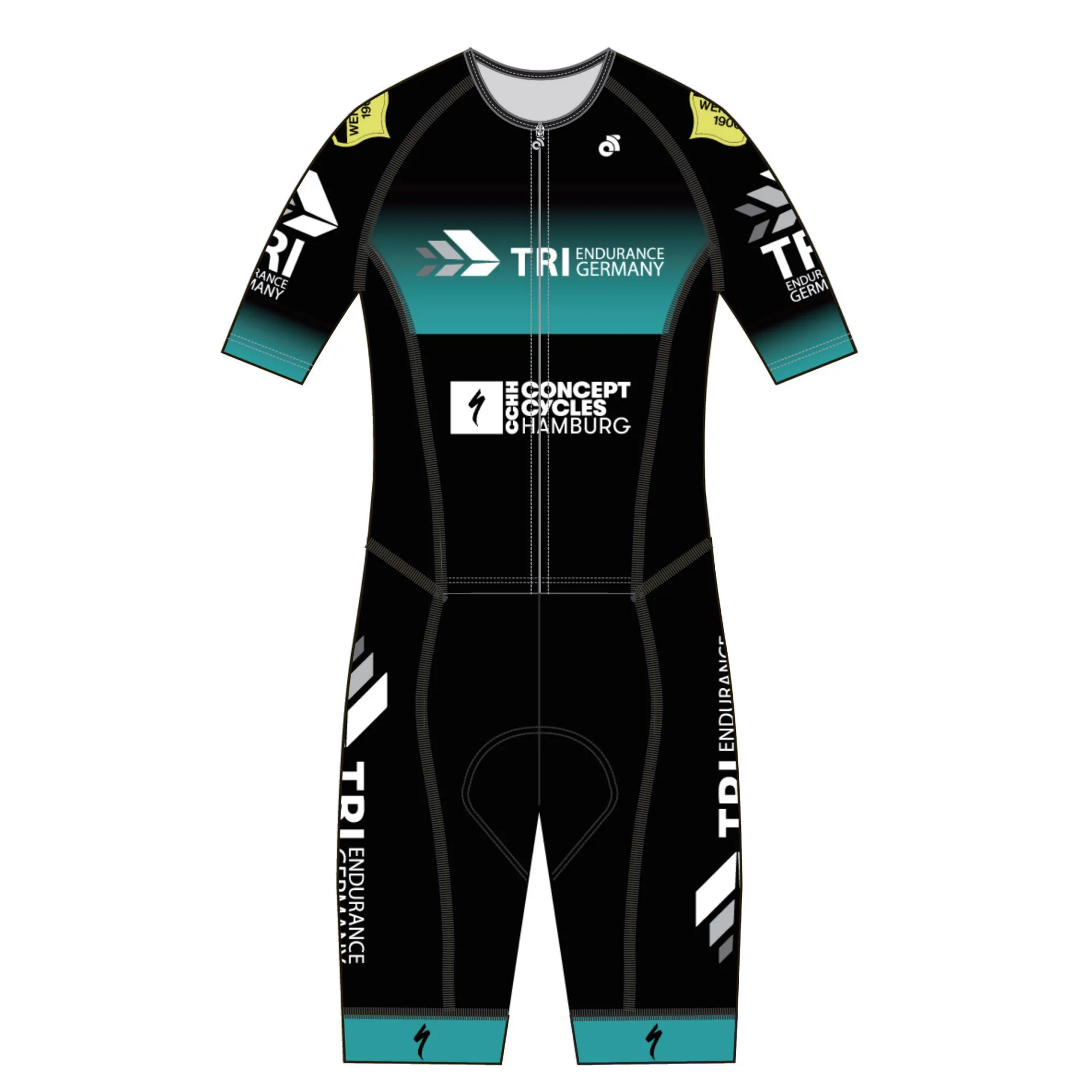 PERFORMANCE Aero Short Sleeve Tri Suit - Children