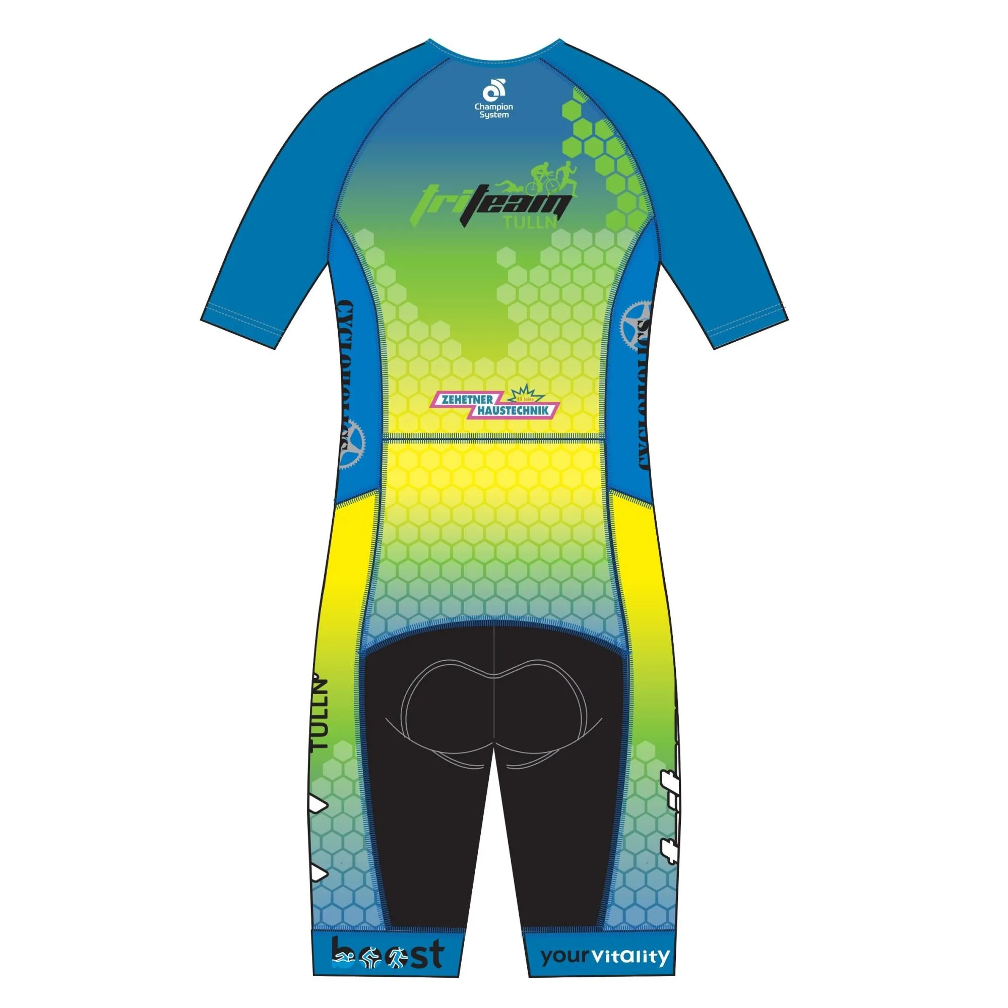 PERFORMANCE Aero Short Sleeve Tri Suit - Children