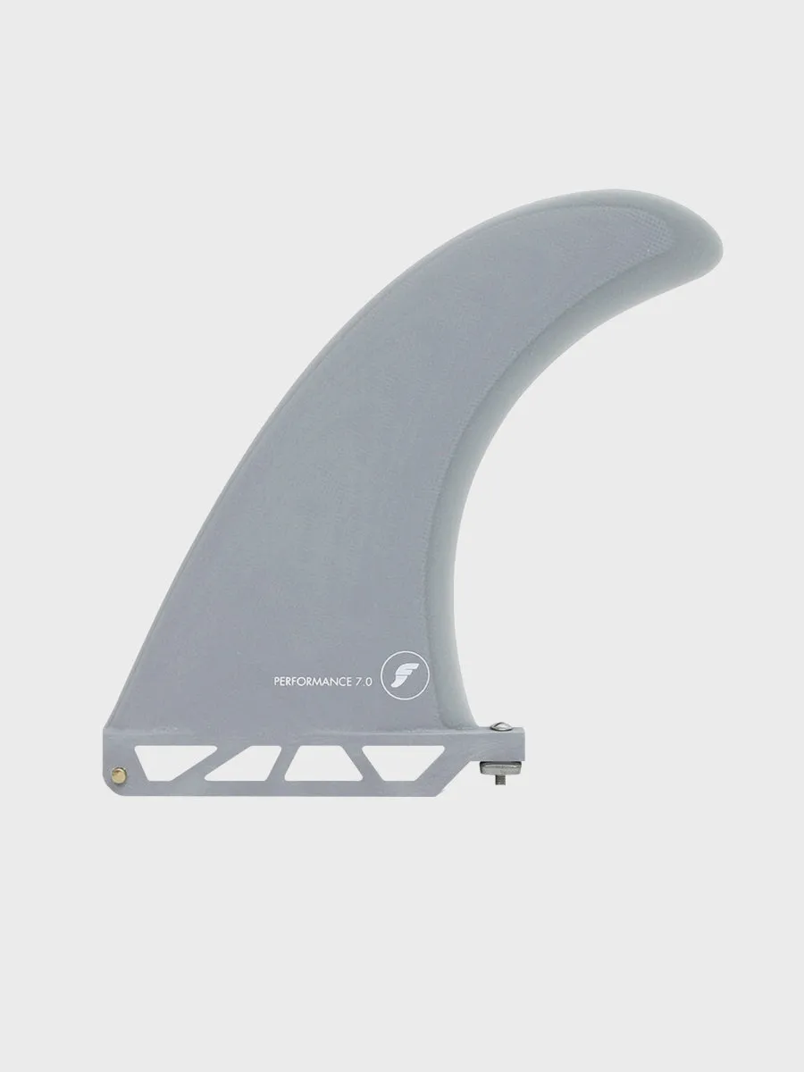 Performance Fibreglass Single Fin - Grey