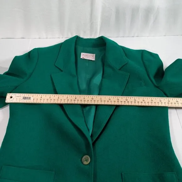 Petite Pendleton Woolen Mills 100% Virgin Wool blazer (size 10) and skirt (14)