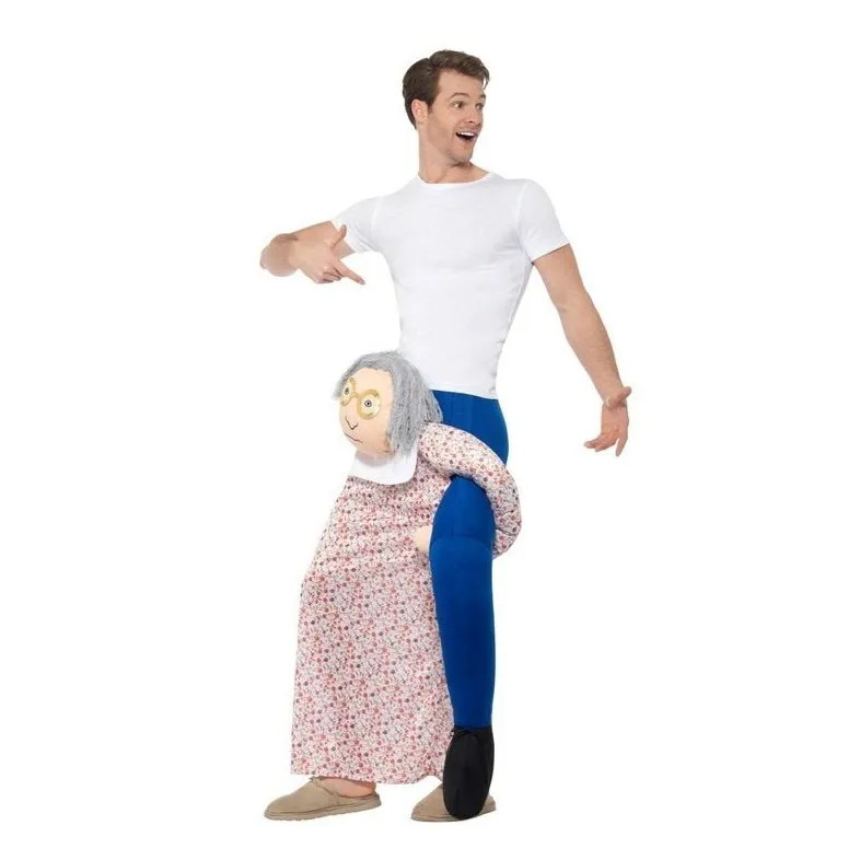 Piggyback Grandma Costume