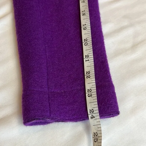 𝅺Pinehurst Wool Blend Purple Snap Button Blazer SZ L