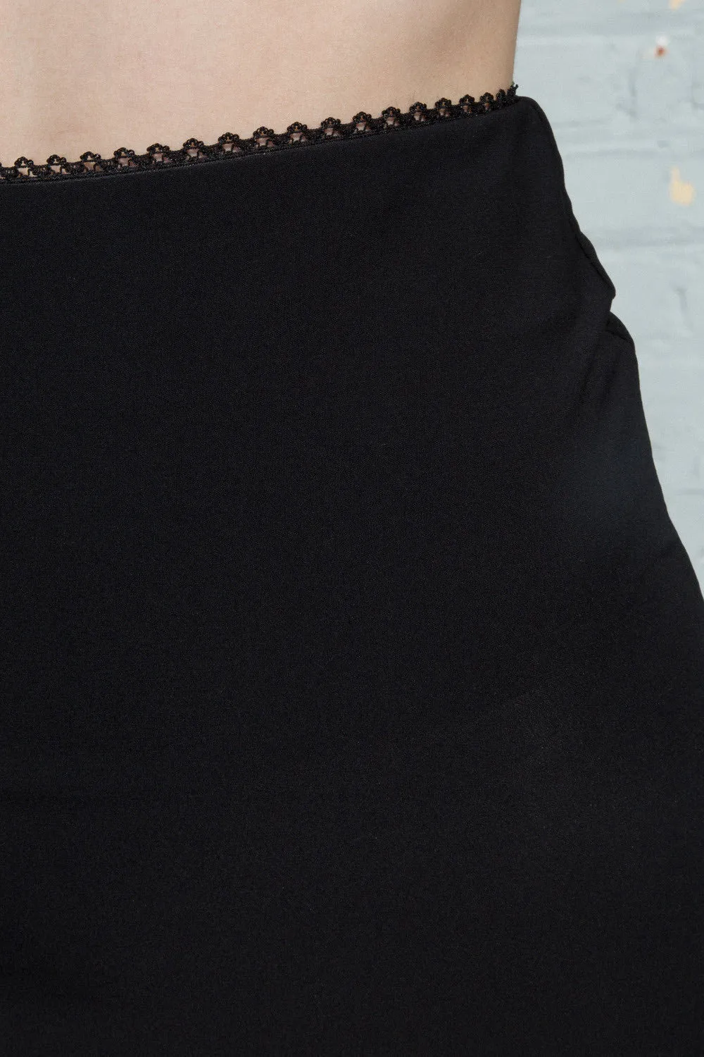 Plain Midi Skirt