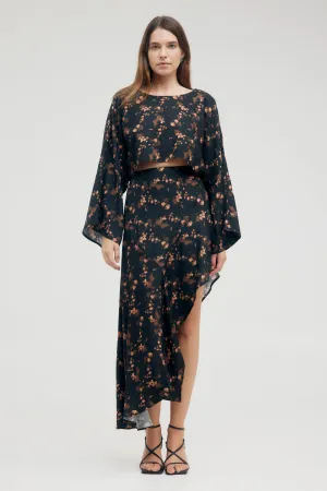 PRESSED PETALS FREE FLOW SKIRT | PETALS