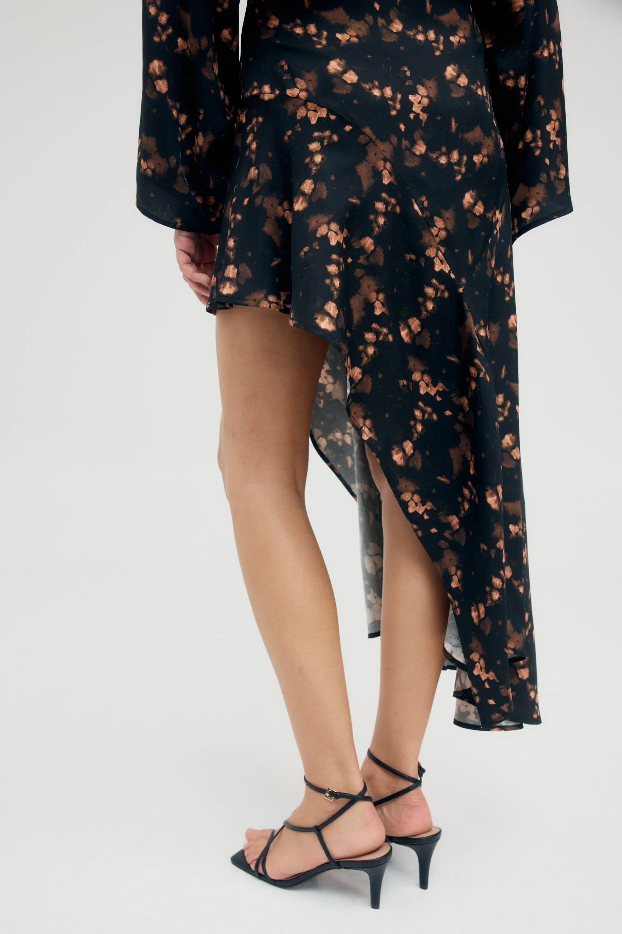 PRESSED PETALS FREE FLOW SKIRT | PETALS