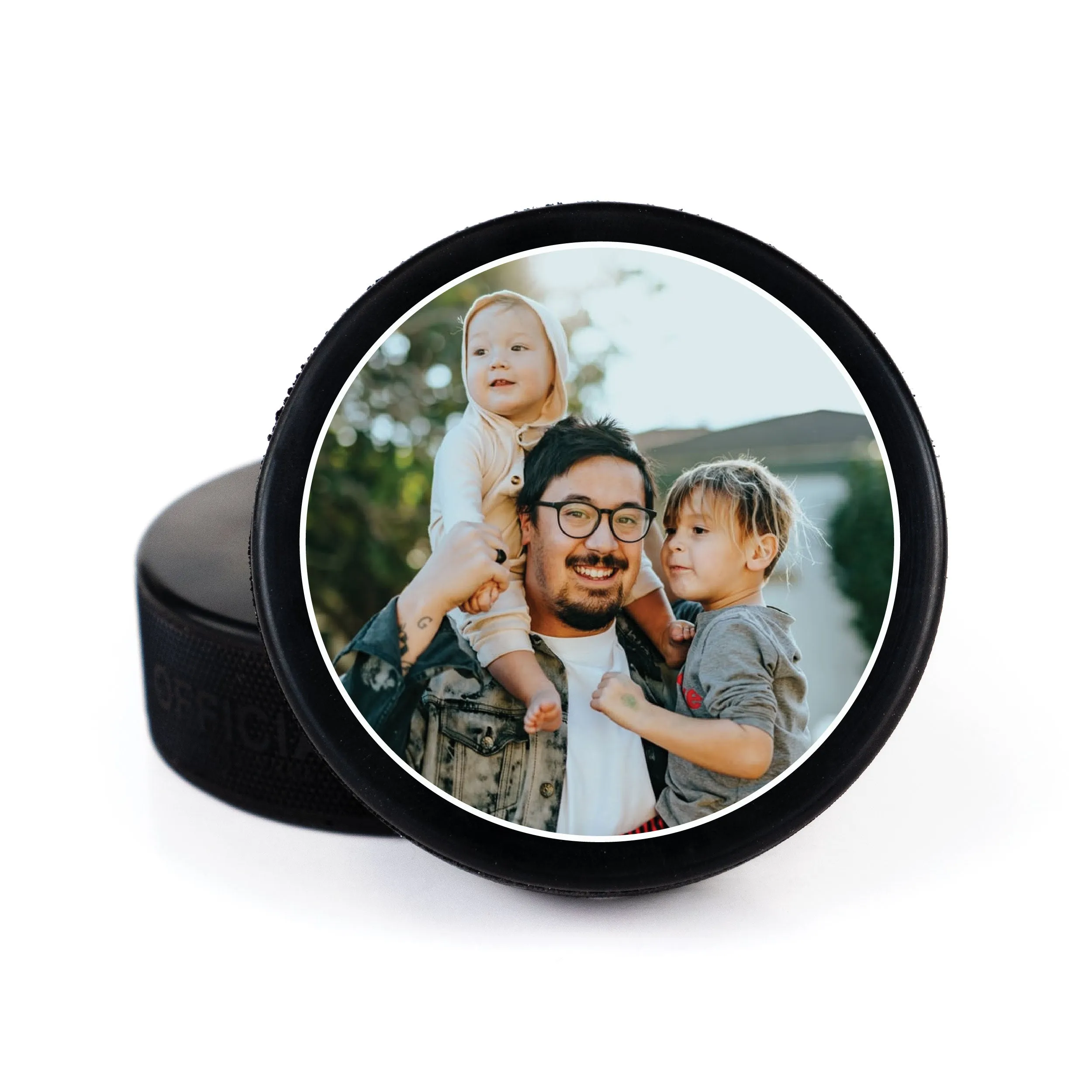 Printed Hockey Puck, Dad & Father's Day Gifts