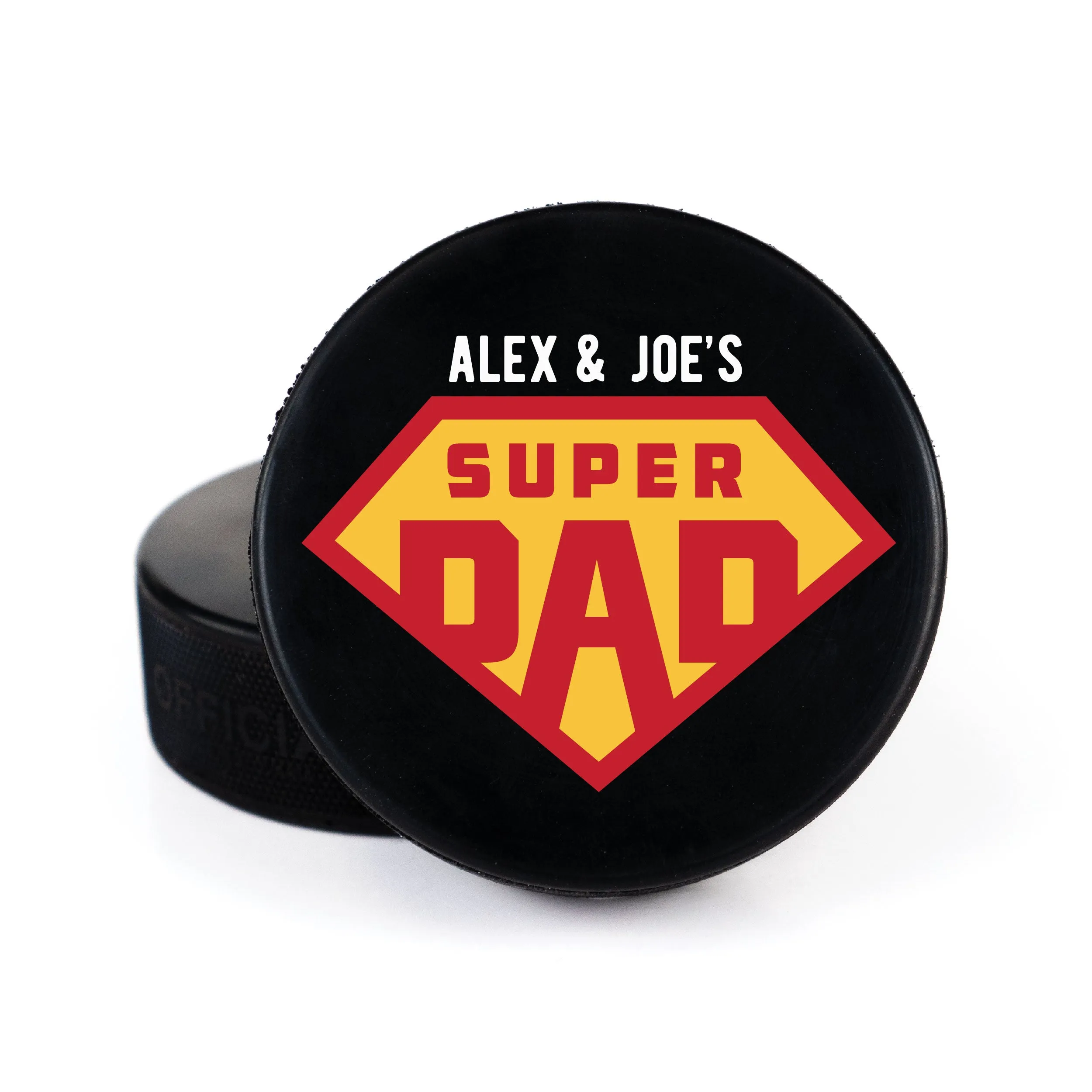 Printed Hockey Puck, Dad & Father's Day Gifts