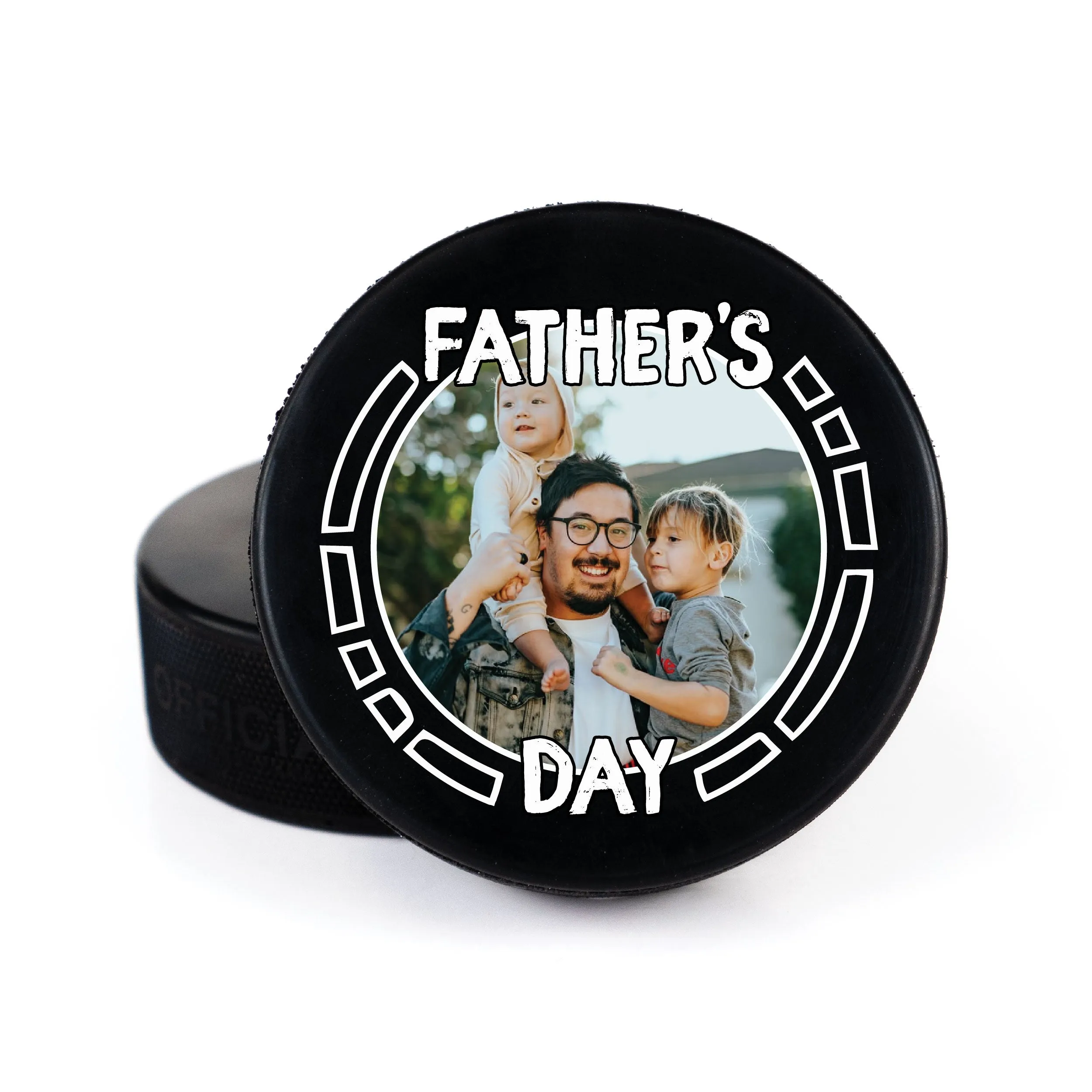 Printed Hockey Puck, Dad & Father's Day Gifts