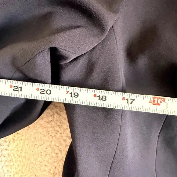 Pure Collection Wool Dark Navy Blazer Gold Buttons Nautical Preppy