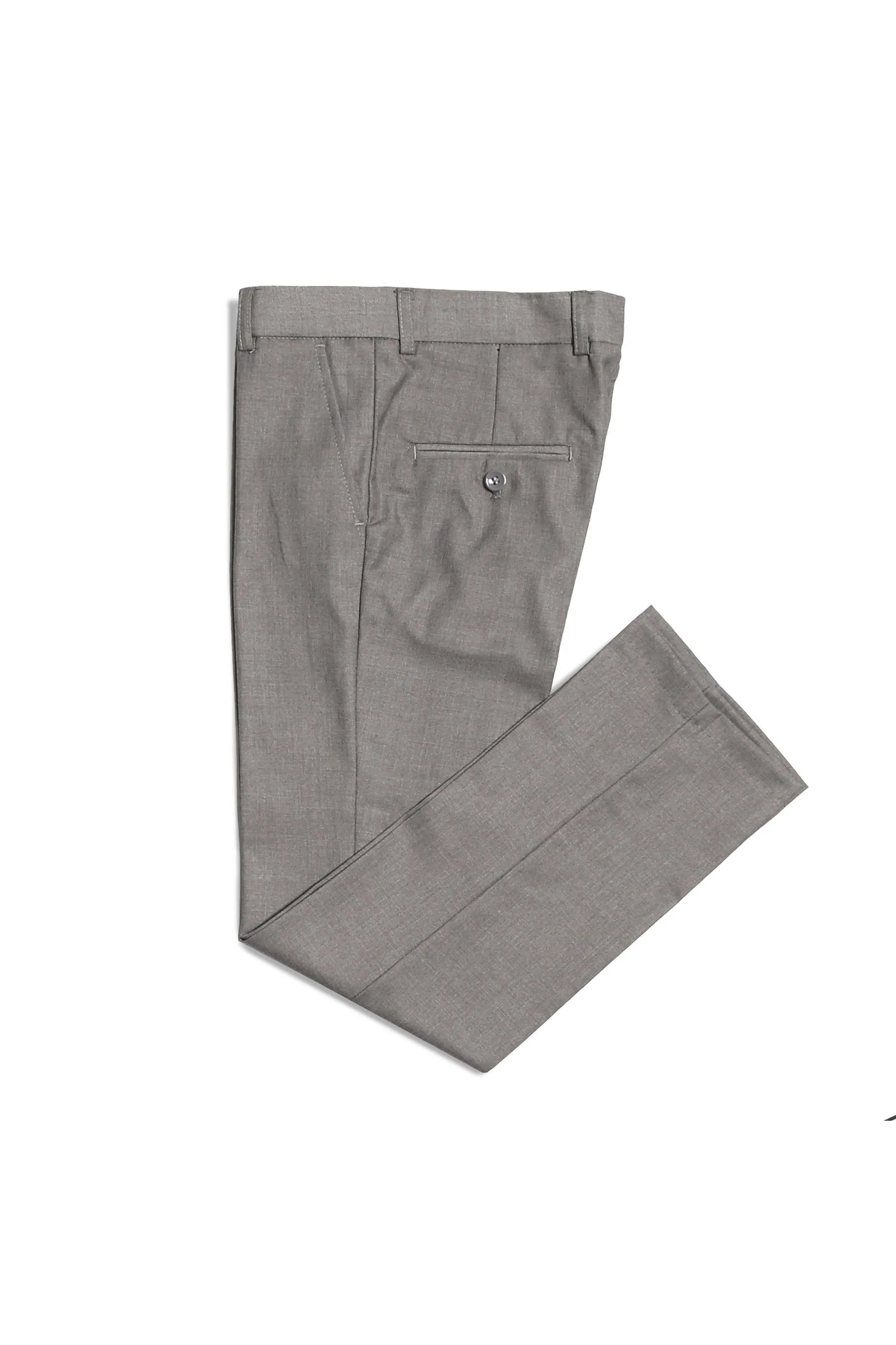 "Jax" Kids Light Grey Suit 5-Piece Set