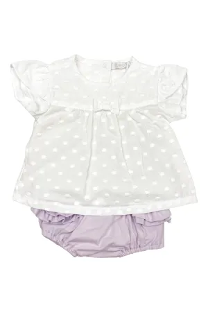 "Minerva" Blouse & Ruffle Bloomers