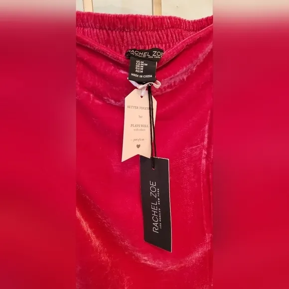 RACHEL RAY VELVET MIDI SKIRT