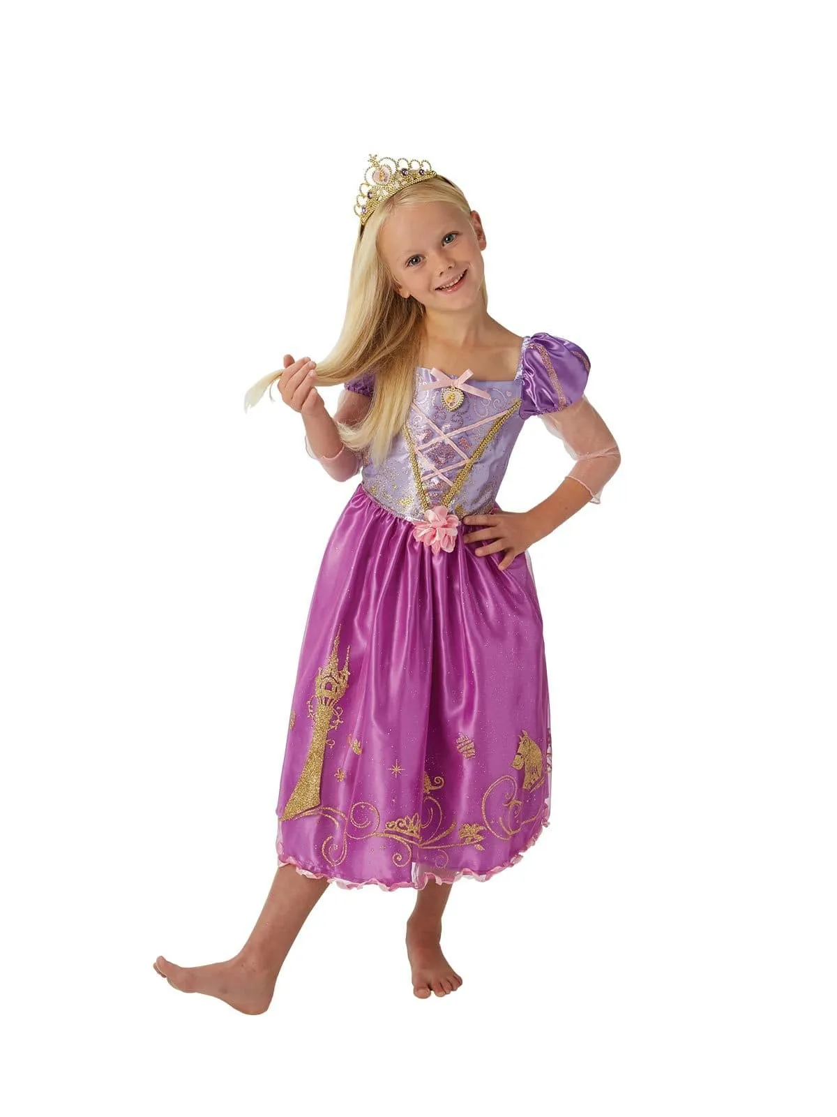 Rapunzel Girls Storybook Costume