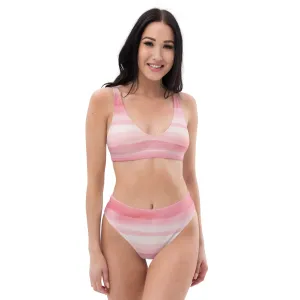 Recycled high-waisted bikini