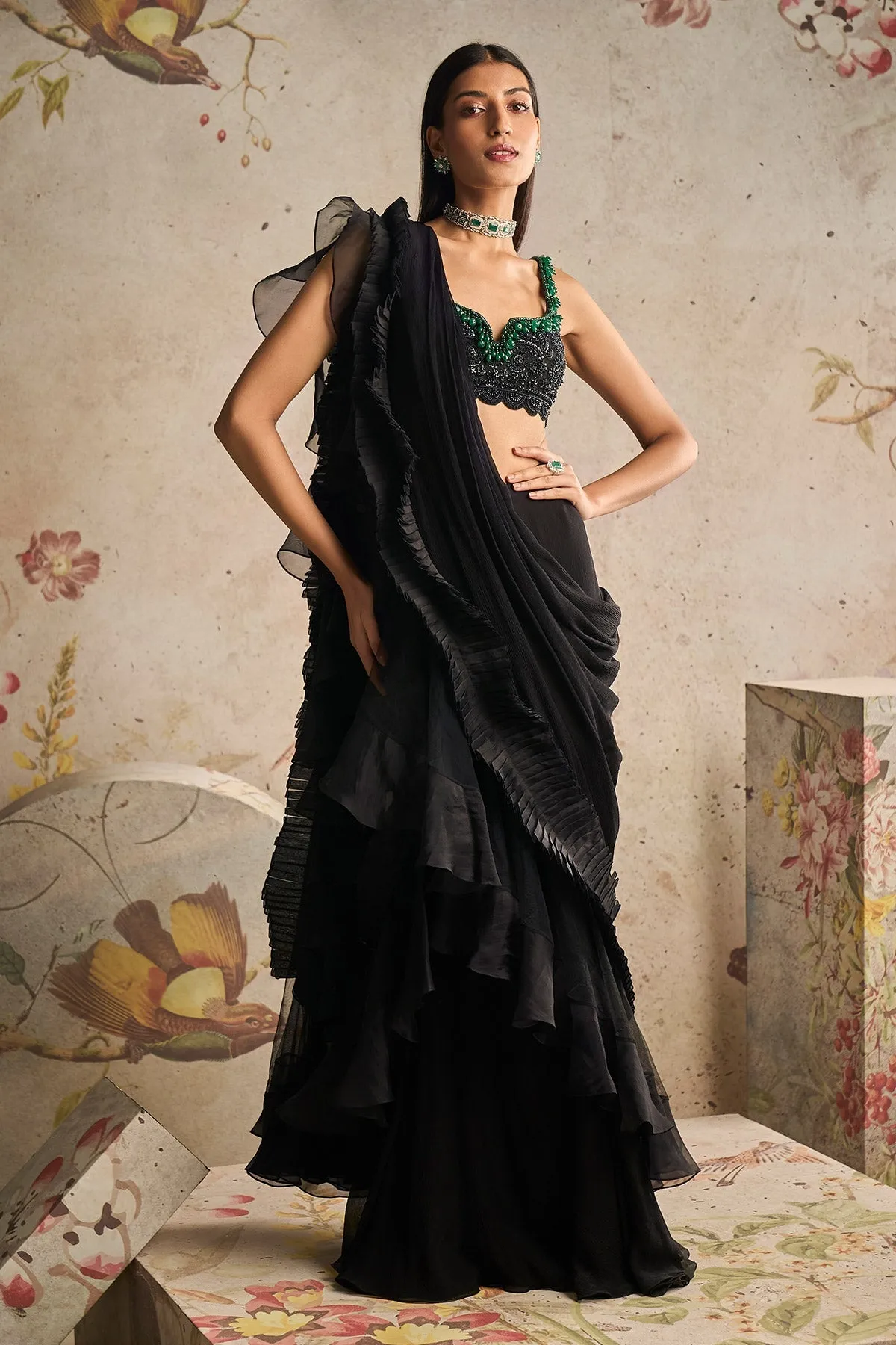 Rhea Khaneja in Allure Saree Set