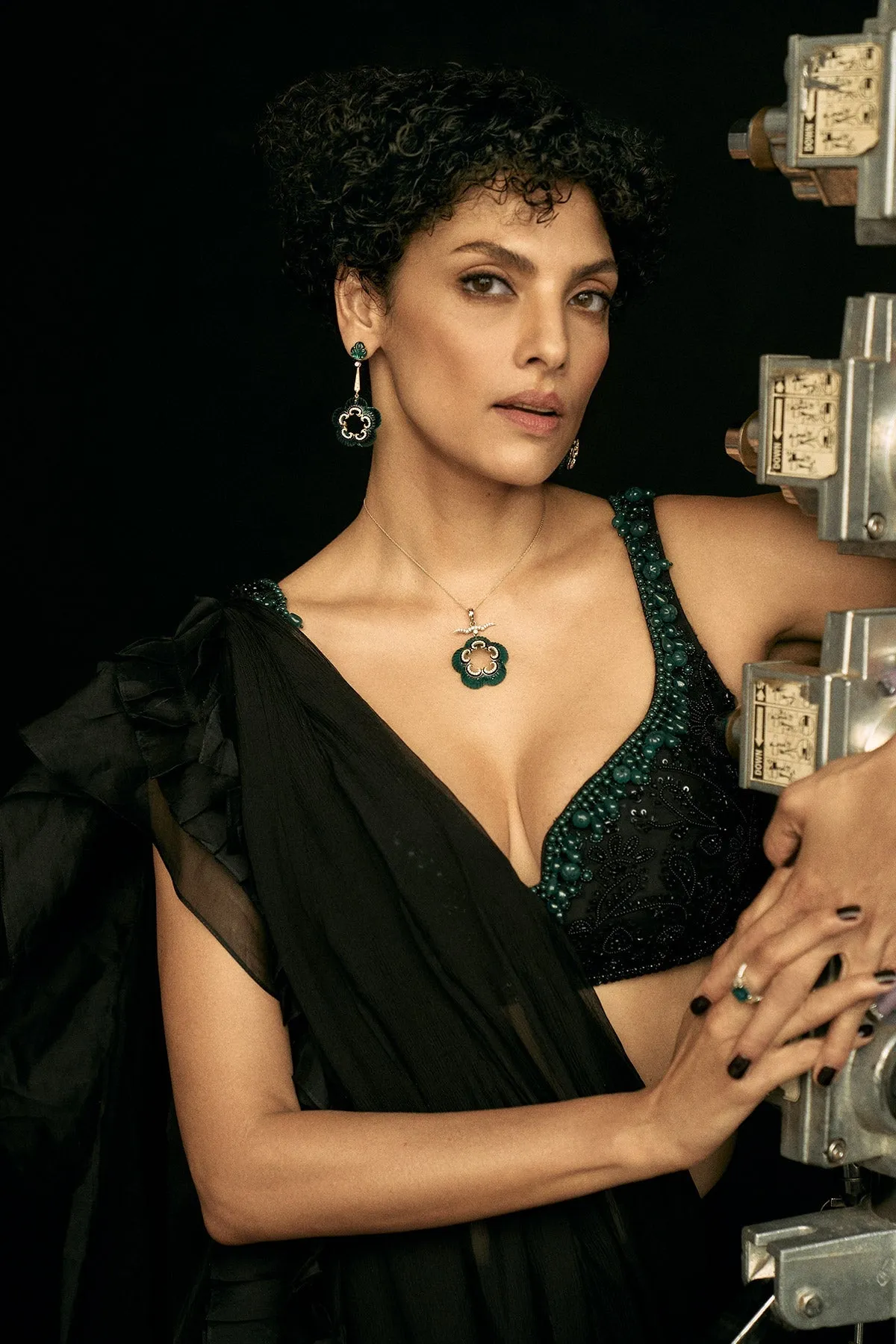 Rhea Khaneja in Allure Saree Set