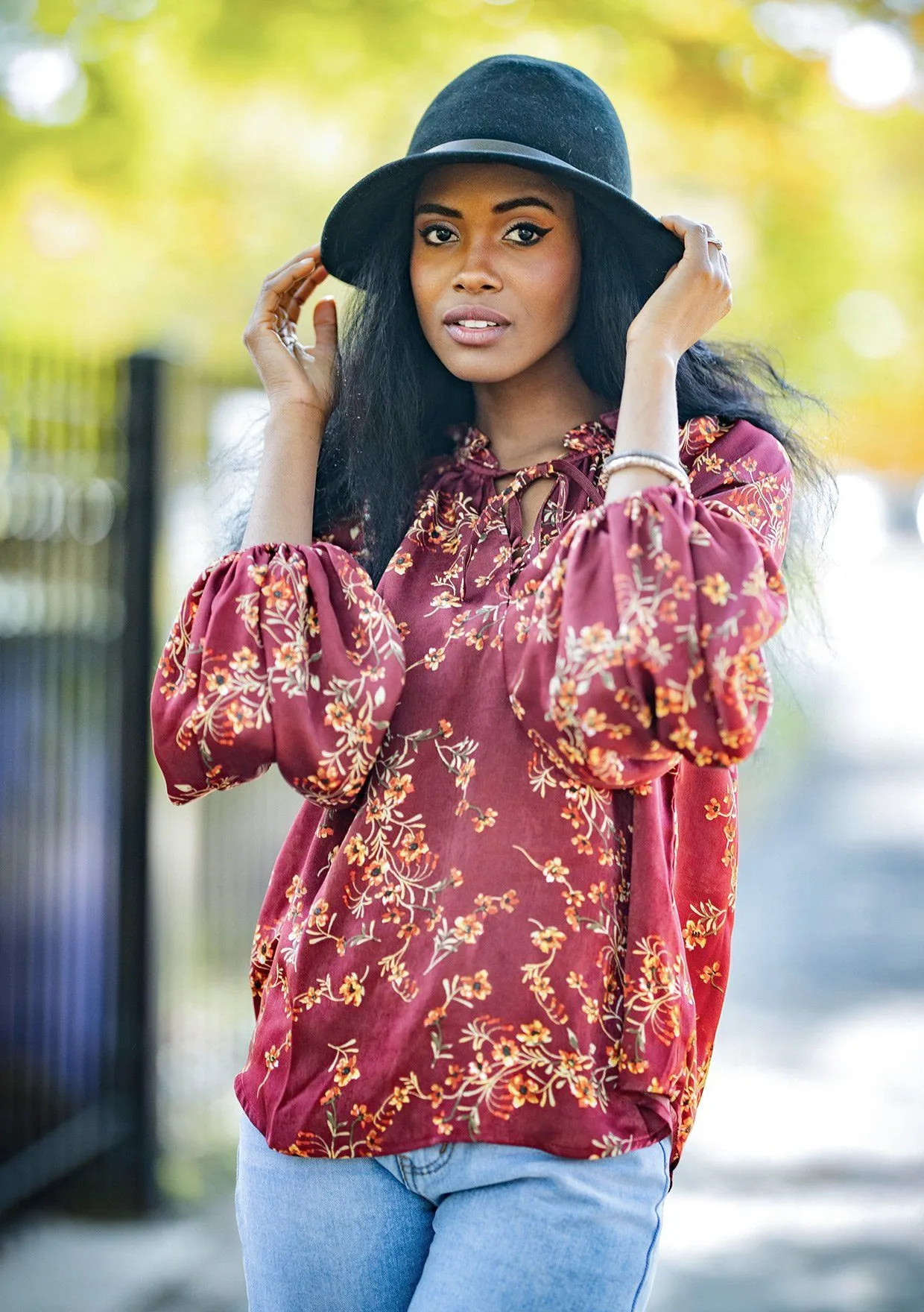 Rocio Floral Blouse