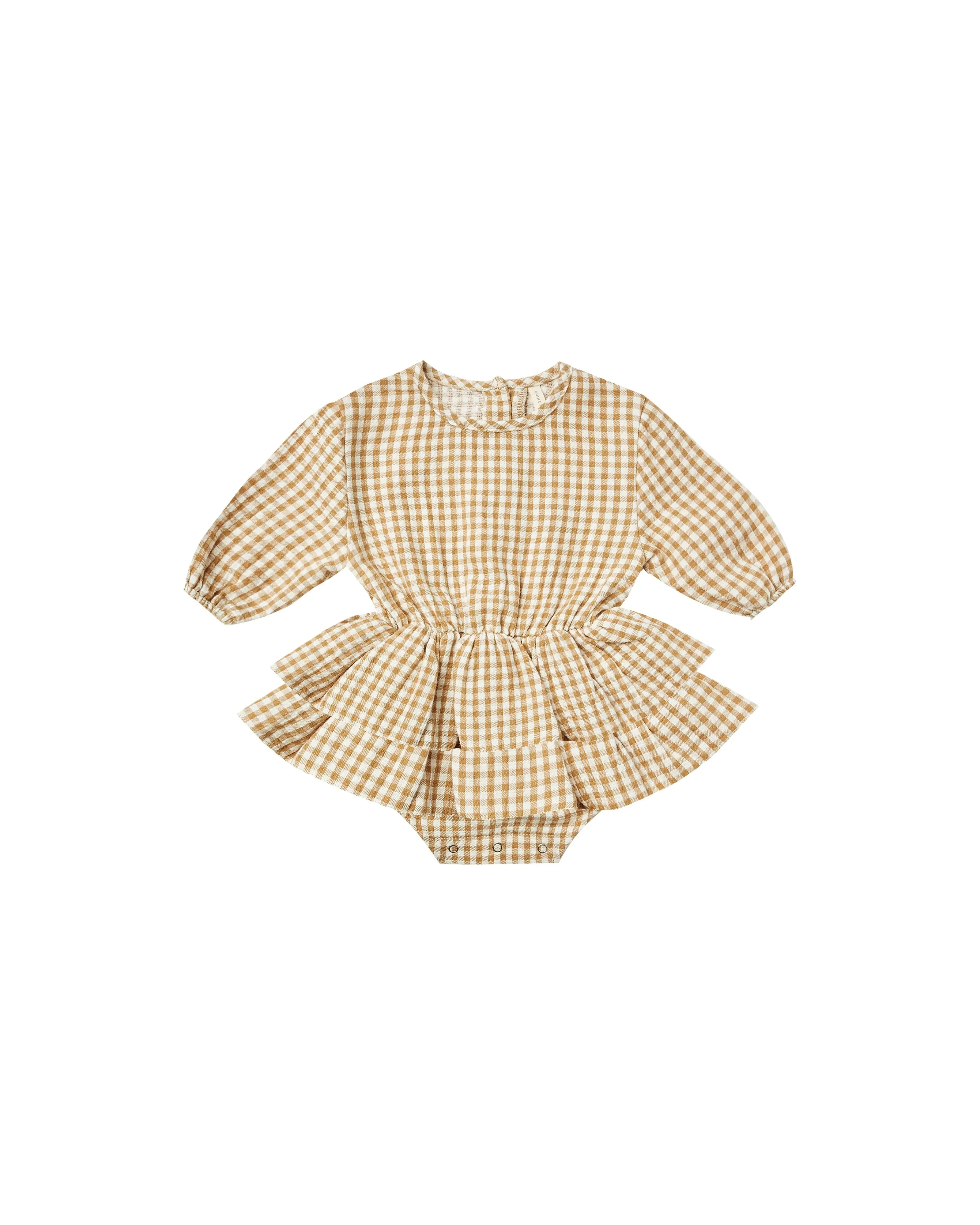 Rosie Romper | Honey Gingham