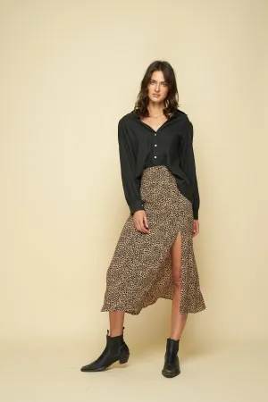 Rue Stiic Nina Midi Skirt (Troubador) - FINAL SALE