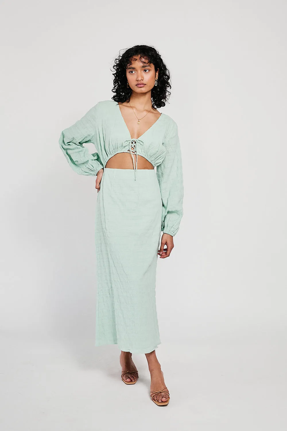 SAMPLE-Lula Midi Dress
