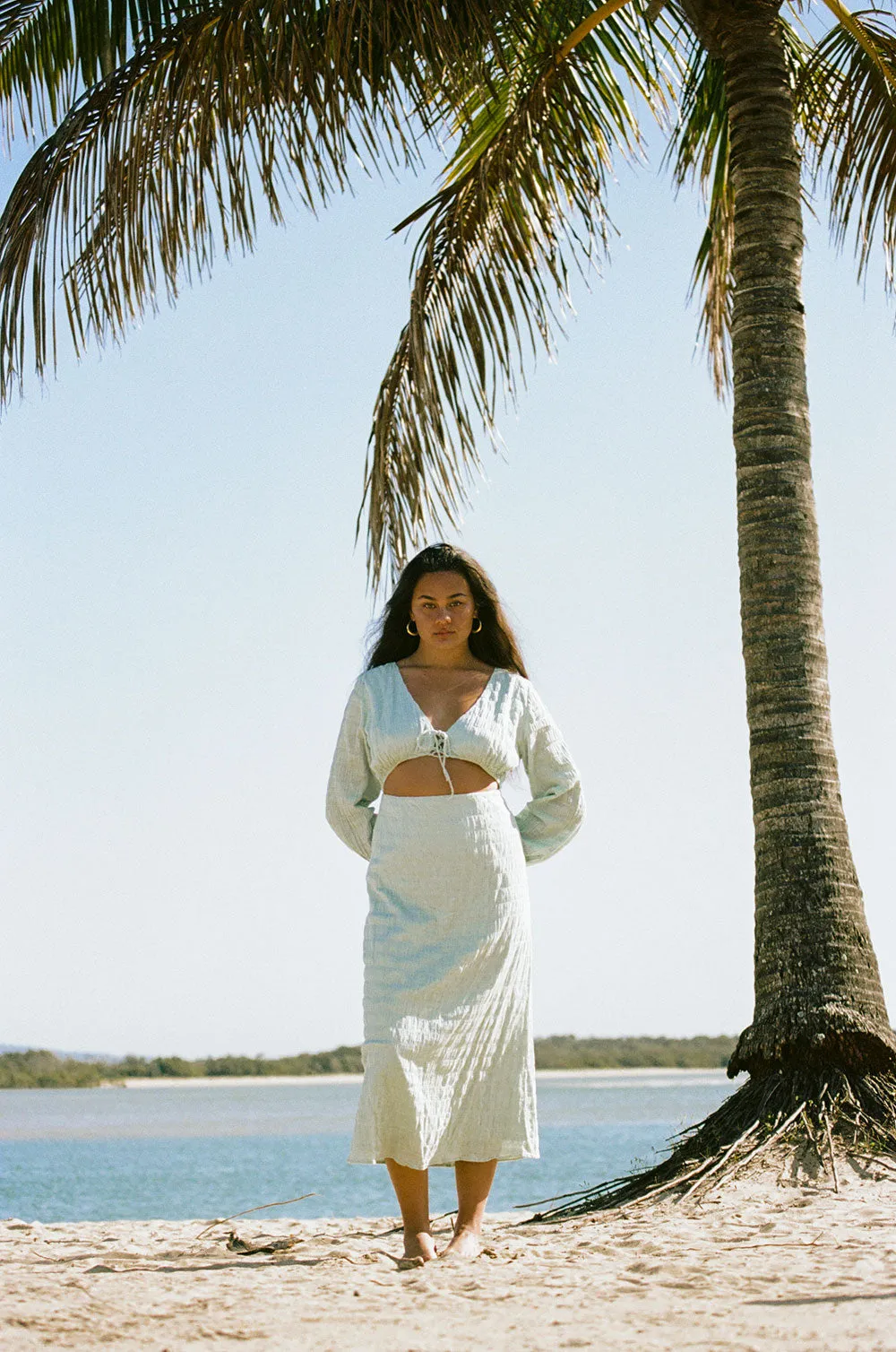 SAMPLE-Lula Midi Dress