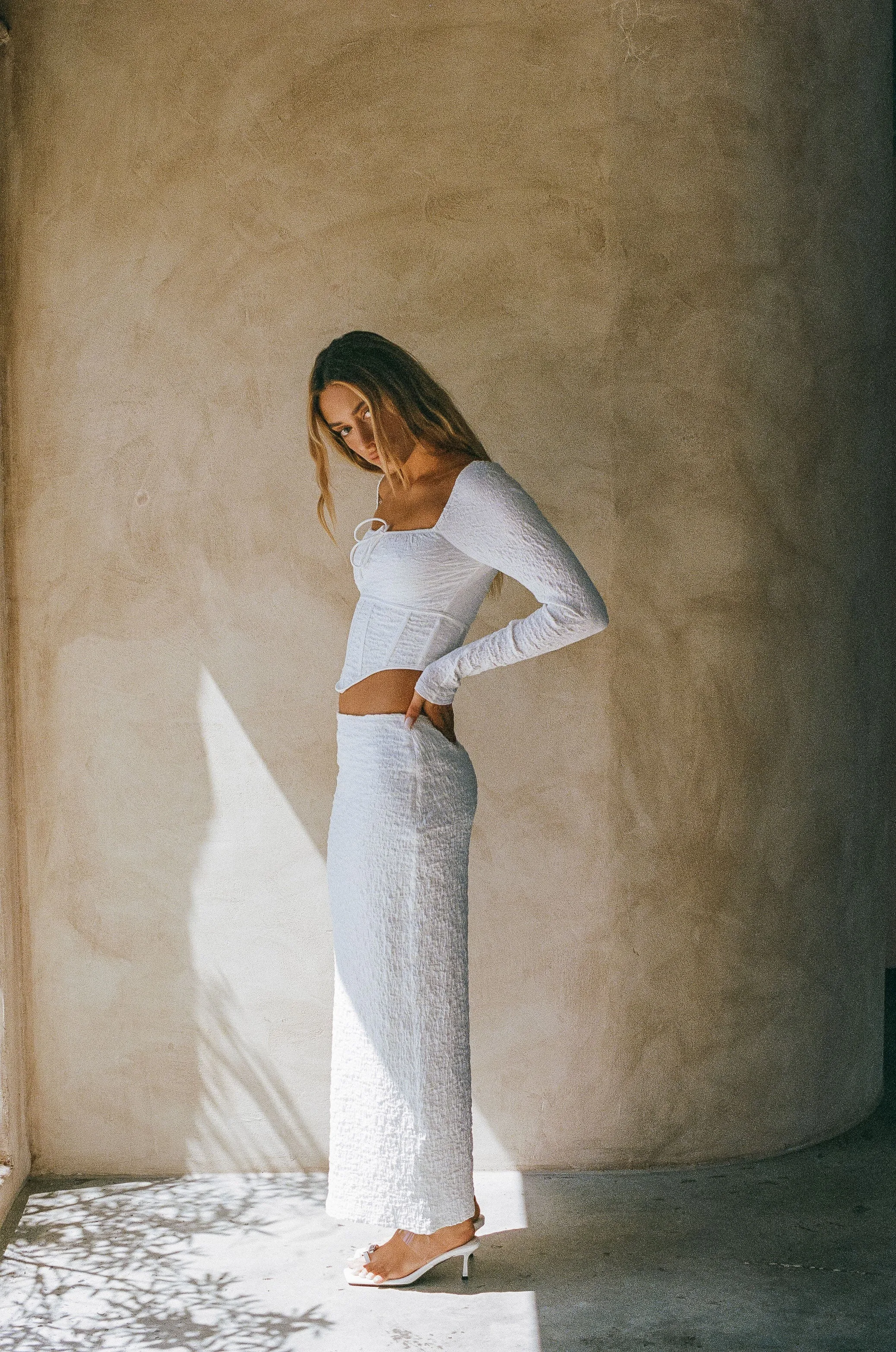 SAMPLE-Shelton Midi Skirt