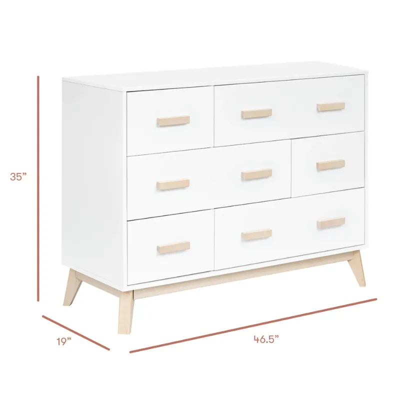 Scoot 6-Drawer Dresser