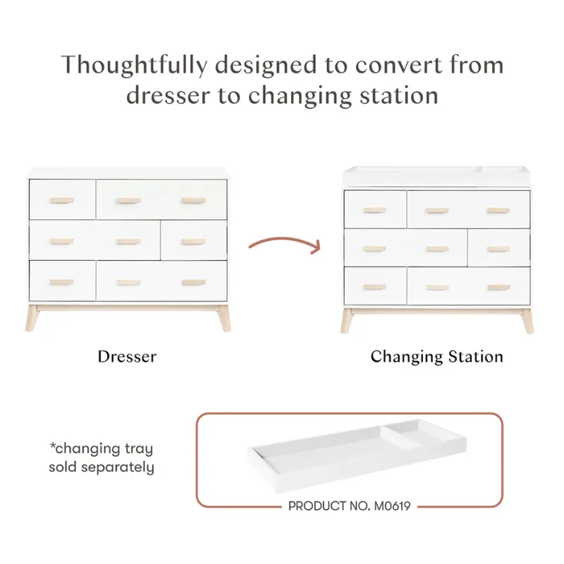 Scoot 6-Drawer Dresser