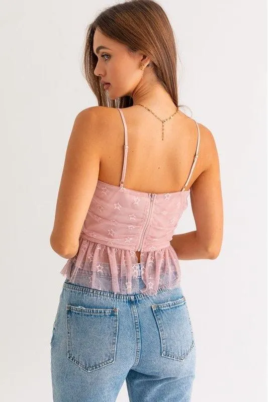 Seeing Stars Babydoll Tank