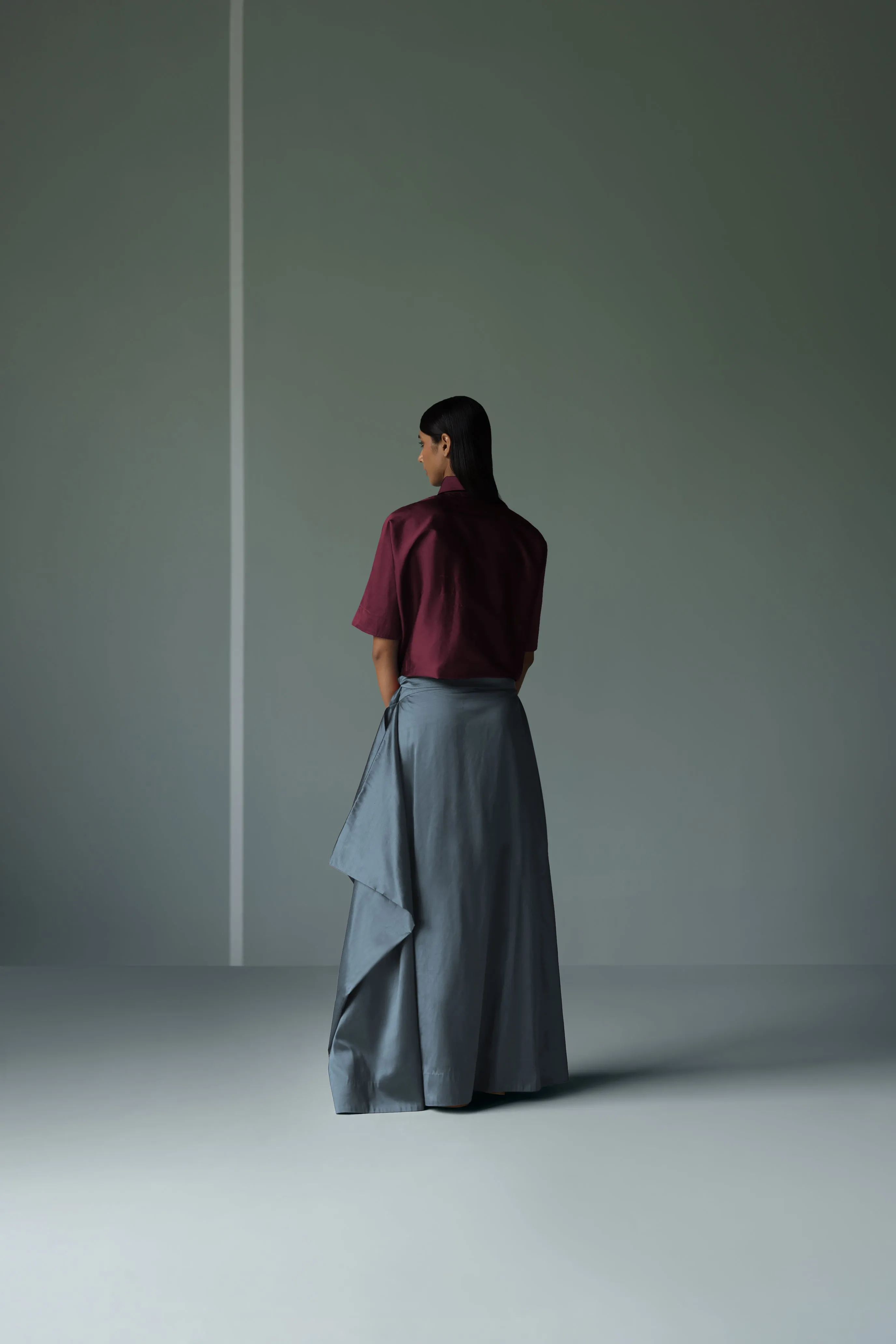 SILK SKIRT